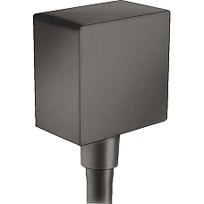 Шлангове під’єднання Brushed Black Chrome HANSGROHE FixFit 26455340