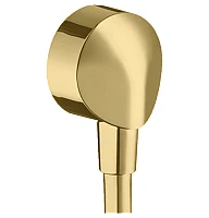 Шлангове під'єднання без зворотного клапана Polished Gold Optic HANSGROHE FixFit E 27454990