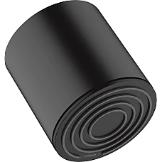 Верхний душ Matt Black Hansgrohe Pulsify 105 1jet EcoSmart 24132670