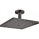 Верхній душ Brushed Black Hansgrohe Raindance Select E 300 1jet Air 26250340