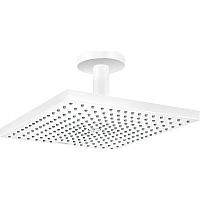 Верхний душ Matt White Hansgrohe Raindance Select E 300 1jet Air 26250700