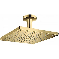 Верхній душ Polished Gold Optic Hansgrohe Raindance Select E 300 1jet Air 26250990