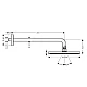 Верхній душ Hansgrohe 1jet Raindance S 27607800 сталь