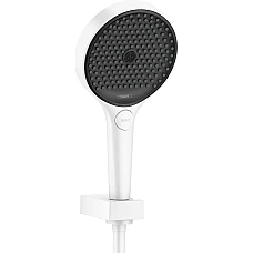 Душовий набір 3Jet Porter 1.6 м Matt White HANSGROHE Rainfinity 130 26851700