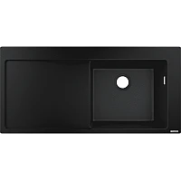 Кухонна мийка полиця ліворуч Graphiteblack Hansgrohe S514-F450 43314170