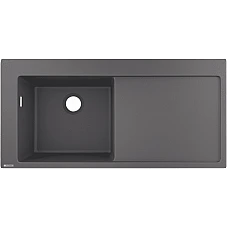 Кухонна мийка полиця праворуч Stonegrey Hansgrohe S5110-F450 43330290