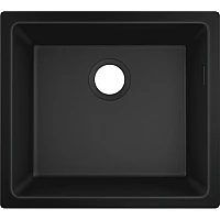 Кухонная мойка под столешницу Graphiteblack Hansgrohe S510-U450 43431170