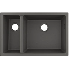 Кухонна мийка під стільницю Stonegrey Hansgrohe S510-U635 43433290