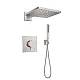 Комплект душової системи з термостатом Hansgrohe 3371126239800 сталь