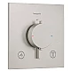 Термостат для ванни та душу Hansgrohe Ecostat Comfort E 33711800 сталь
