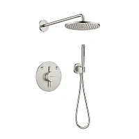 Комплект душової системи зі змішувачем Hansgrohe 7541827607800 сталь