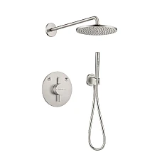 Комплект душевой системы со смесителем Hansgrohe 7541827607800 сталь