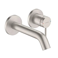 Змішувач для раковини Hansgrohe Tecturis S 73350800 сталь