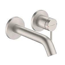 Смеситель для раковины Hansgrohe Tecturis S 73350800 сталь