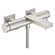 Змішувач для ванни Hansgrohe Tecturis E 73420800 сталь