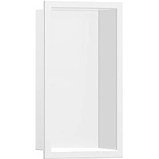 Настінна ніша з інтегрованою рамкою Matt White Hansgrohe XtraStoris Original 56057700