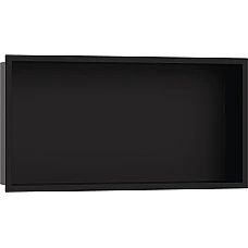 Настінна ніша з інтегрованою рамкою Matt Black Hansgrohe XtraStoris Original 56064670