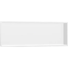 Настінна ніша з інтегрованою рамкою Matt White Hansgrohe XtraStoris Original 56067700
