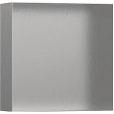 Настінна ніша з відкритою рамкою Brushed Stainless Steel Hansgrohe XtraStoris Minimalistic 56073800 