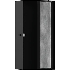 Настенная ниша с дверцей Matt Black Hansgrohe XtraStoris Rock 56082670