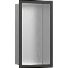 Настінна ніша з рамкою Brushed Black Chrome Hansgrohe XtraStoris Individual BSS 56094340