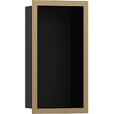 Настенная ниша с рамкой Brushed Bronze Hansgrohe XtraStoris Individual MB 56095140