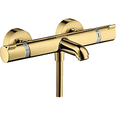 Смеситель с термостатом для ванны HANSGROHE Ecostat Comfort Gold Optic 13114990