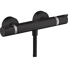 Змішувач з термостатом для душу HANSGROHE Ecostat Matt Black 13116670