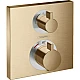 Термостат прихованого монтажу двохрежимний Brushed Bronze HANSGROHE Ecostat Square 15714140