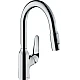 Смеситель для кухни с выдвижным изливом HANSGROHE M42-H180 71801000