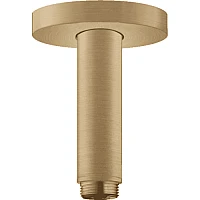 Кронштейн для верхнего душа с потолка S Brushed Bronze HANSGROHE 27393140