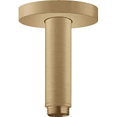 Кронштейн для верхнего душа с потолка S Brushed Bronze HANSGROHE 27393140