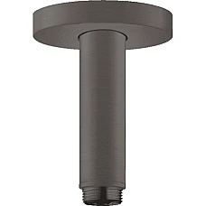Кронштейн для верхнього душу зі стелі S Brushed Black HANSGROHE 27393340