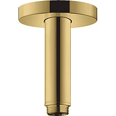 Кронштейн для верхнього душу зі стелі S Polished Gold Optic HANSGROHE 27393990