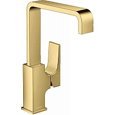 Смеситель для умывальника Polished Gold Optic HANSGROHE Metropol 230 32511990