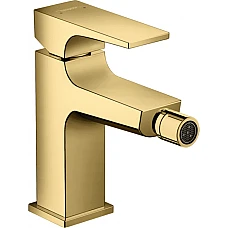 Смеситель для биде Polished Gold Optic HANSGROHE Metropol 32520990