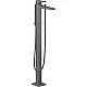 Смеситель для напольной ванны Brushed Black Chrome HANSGROHE Metropol 32532340