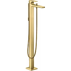 Змішувач для ванни підлоговий Polished Gold Optic HANSGROHE Metropol 32532990 