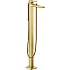 Змішувач для ванни підлоговий Polished Gold Optic HANSGROHE Metropol 32532990 