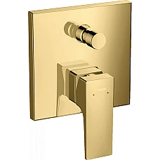 Смеситель скрытого монтажа для ванны, душа Polished Gold Optic HANSGROHE Metropol 32545990