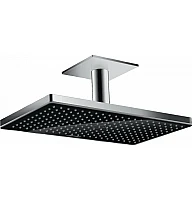 Верхній душ Black/Chrome Hansgrohe Rainmaker Select 460 1jet 24002600