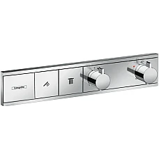 Термостат прихованого монтажу на 2 клавіші Chrome HANSGROHE RainSelect 15380000