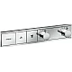 Термостат скрытого монтажа на 2 клавиши Chrome HANSGROHE RainSelect 15380000