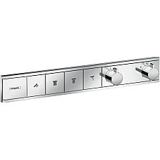 Термостат прихованого монтажу на 4 клавіші Chrome HANSGROHE RainSelect 15382000