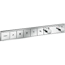 Термостат прихованого монтажу на 5 клавіші Chrome HANSGROHE RainSelect 15384000