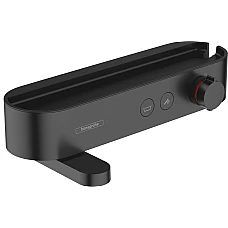 Термостат 412 мм для ванни Matt Black HANSGROHE ShowerTablet Select 24340670