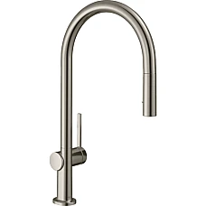 Змішувач кухонний з витяжним виливом Hansgrohe Talis M54 210 2jet Stainless Steel 72800800