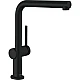Смеситель кухонный с вытяжным изливом Matt Black Hansgrohe Talis M54 270 1jet 72808670