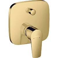 Смеситель скрытого монтажа для ванны/душа Polished Gold Optic HANSGROHE TALIS E 71745990