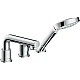 Смеситель врезной на край ванны на 3 отверстия Secuflex 110 см HANSGROHE TALIS S 72416000